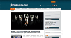 Desktop Screenshot of itibarkoruma.com