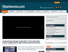 Tablet Screenshot of itibarkoruma.com